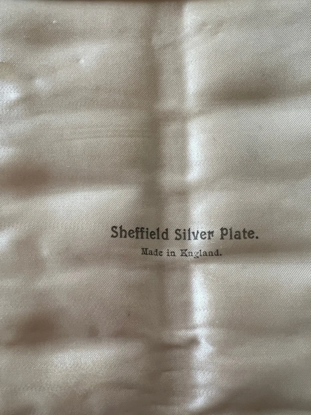 Silver plated desert teaspoons